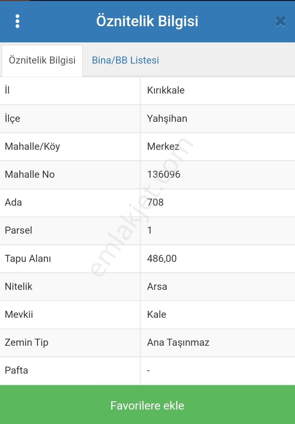 Yahşihan Alaaddin Mahallesinde Yatırımlık Arsa