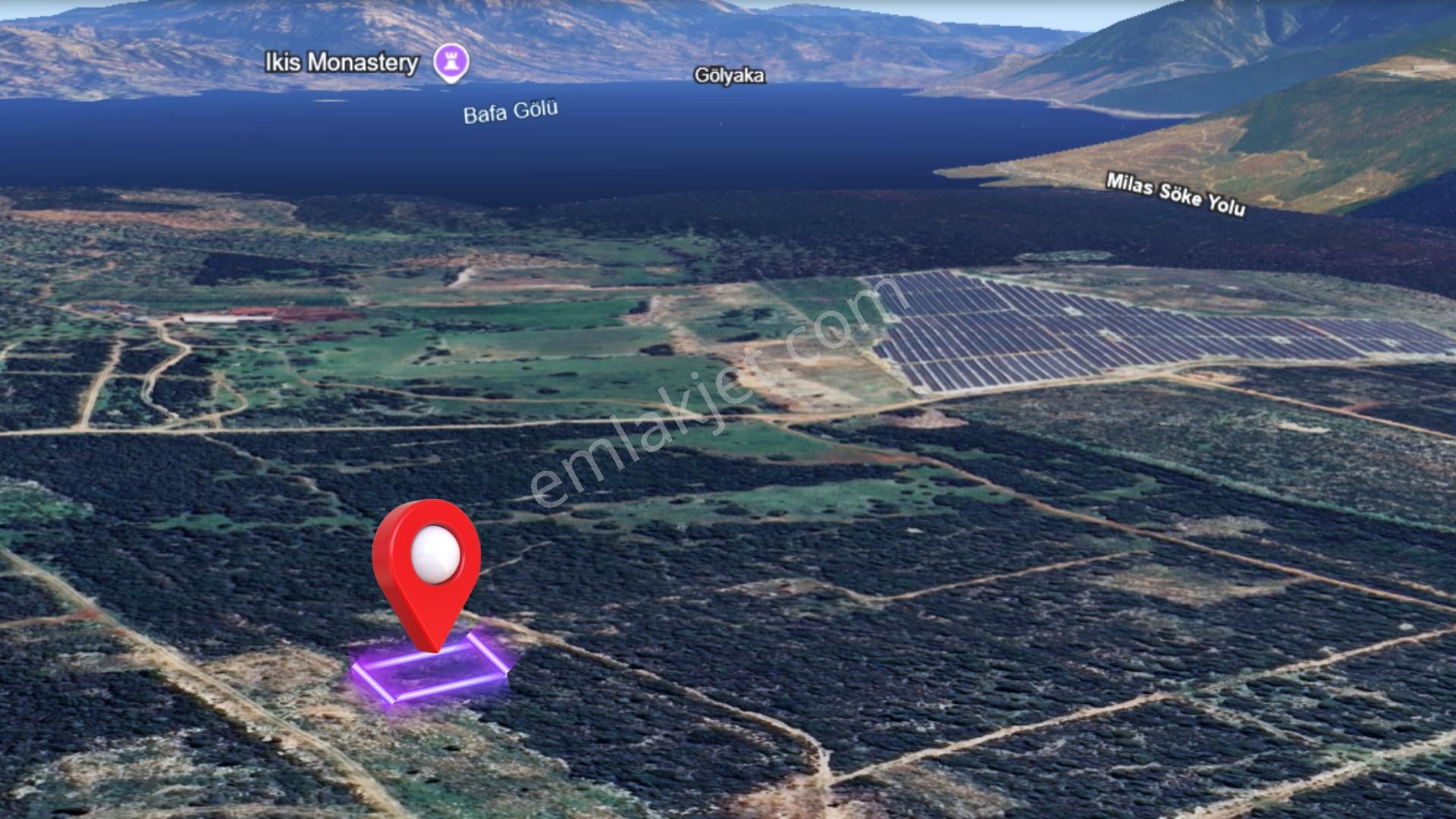 Bozseki Full Bafa Gölü Manzarası Olan Villa İmarlı Arsa...