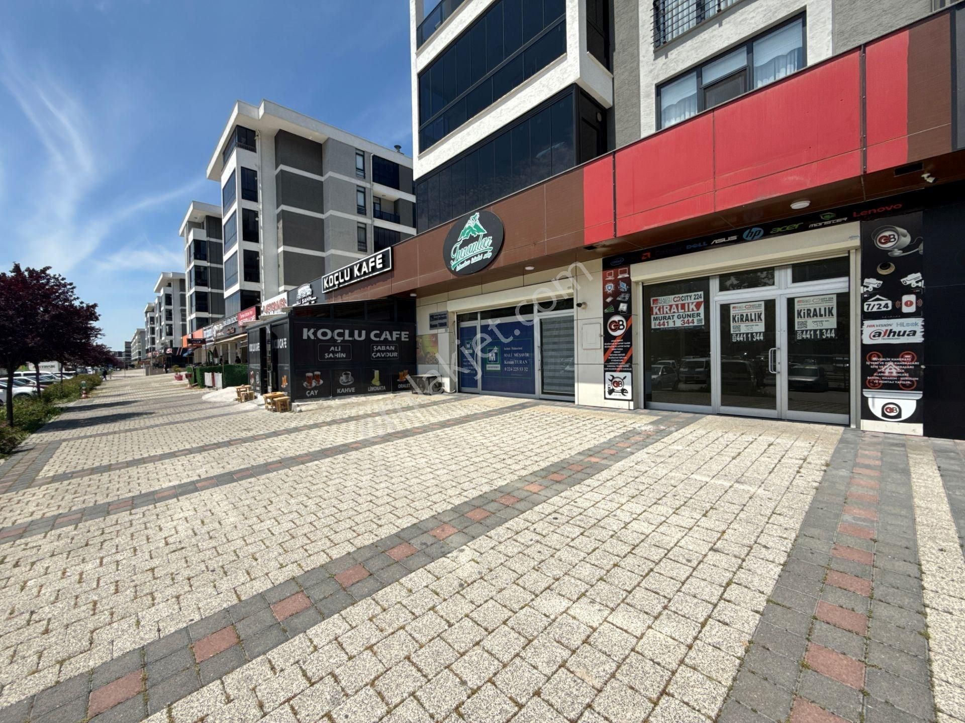 Bursa Osmangazi Soğanlı Bostancıkent 6. Etap Kiralık İşyeri