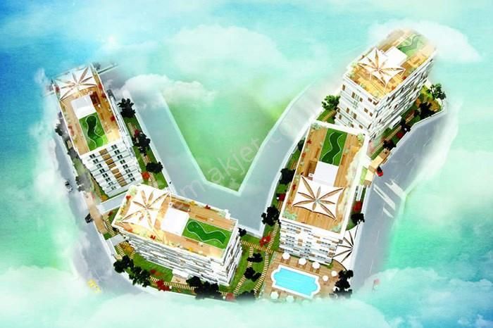 Sahibinden (komisyonsuz) Güvenlikli Sitede 2+1 Kiralık Daire