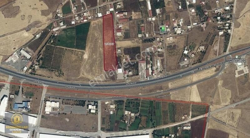 Urfa Yolu Üzeri Yolboyun'da İmarlı Yatırımlık 210m2 Satılık Arsa