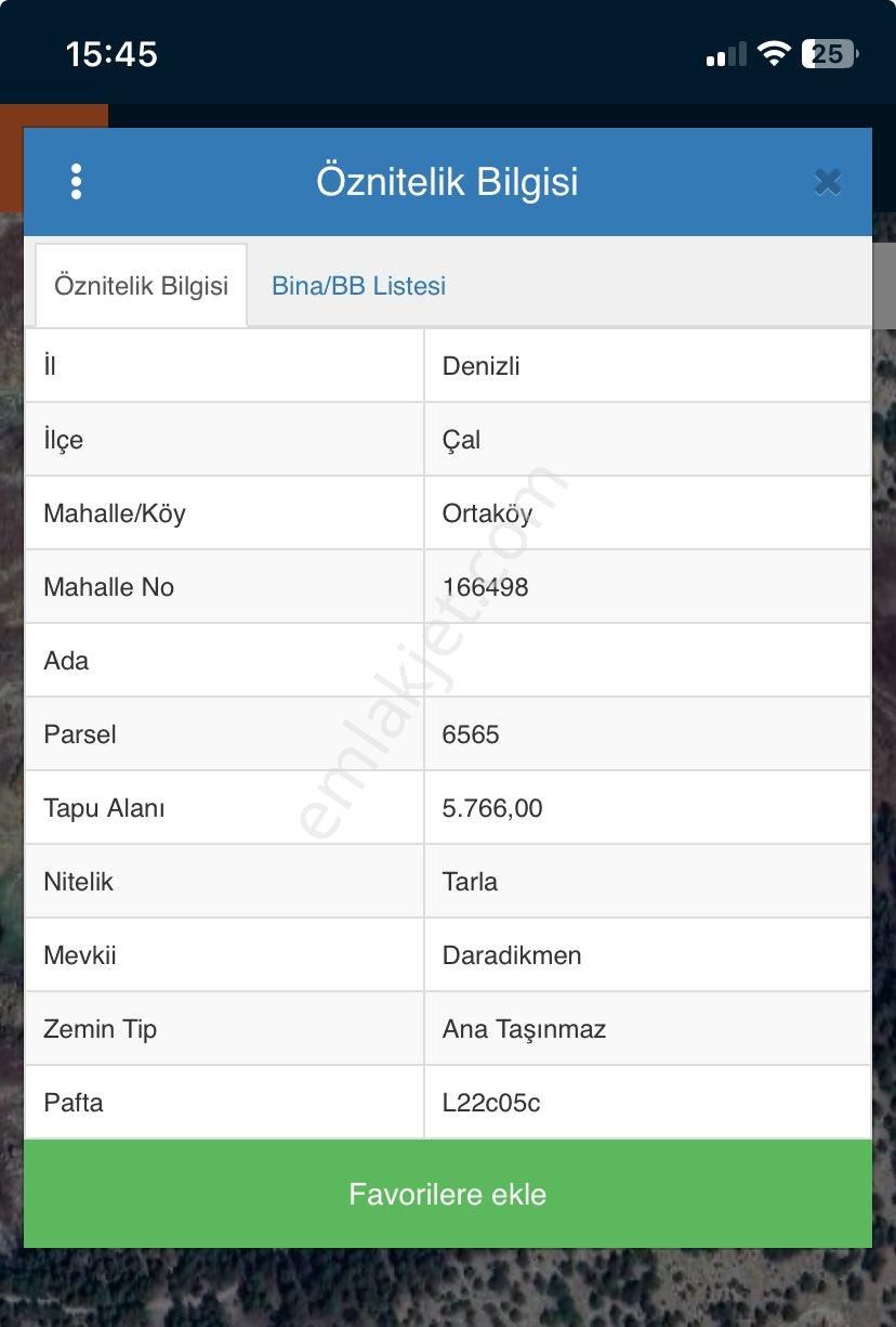 Baraj Manzaralı Çamlık