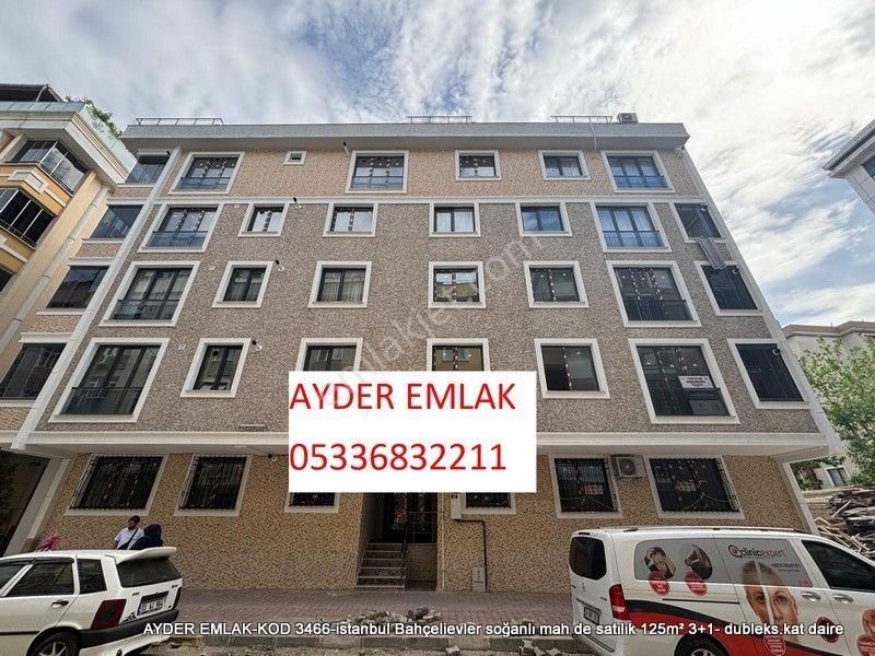 İstanbul Bahçelievler Soğanlı Mah De Satılık 125m² 3+1- Dubleks.kat Daire