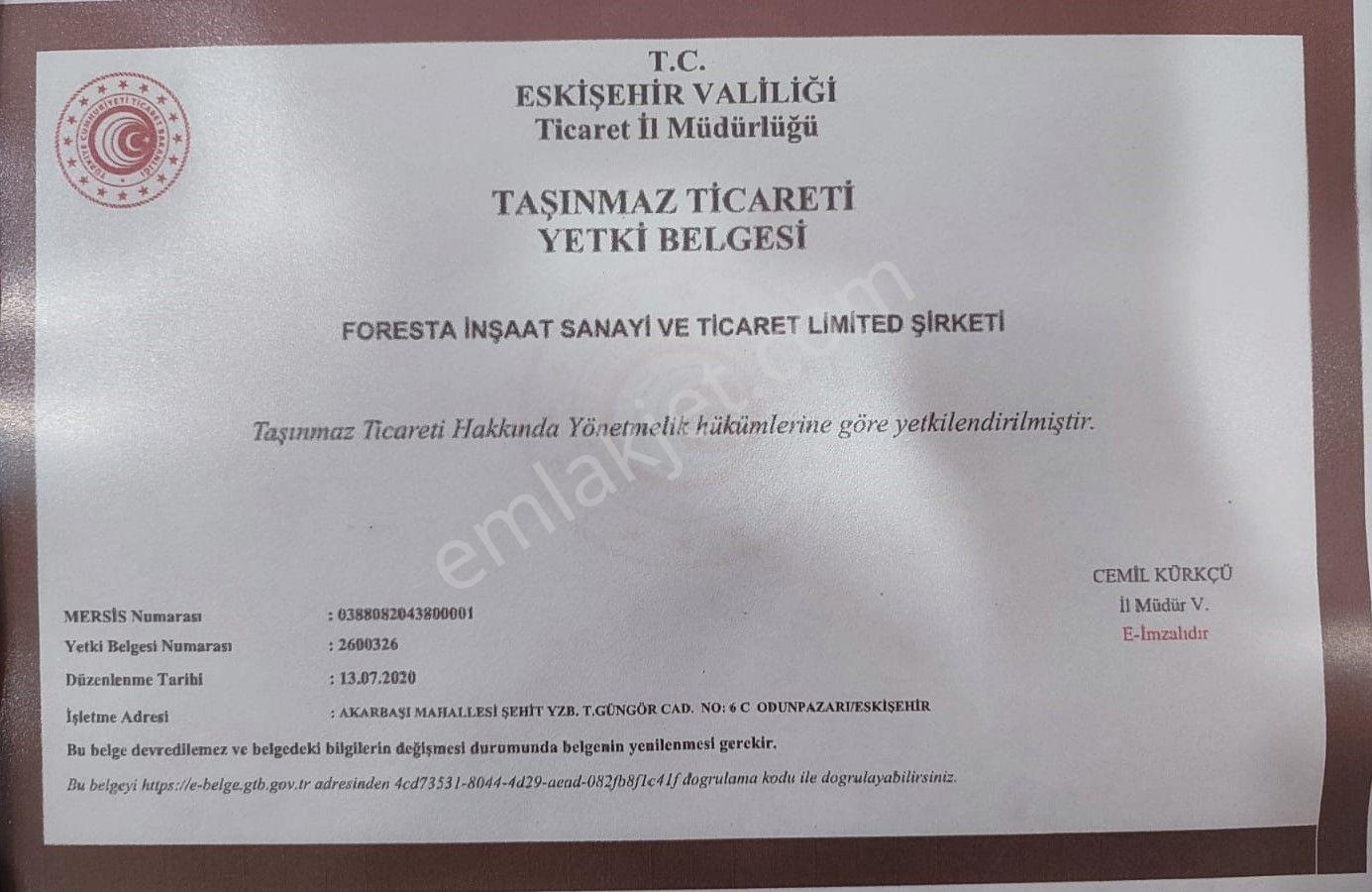 Mihalgazi Alpagut' Ta Satılık Tarla - Görsel 9