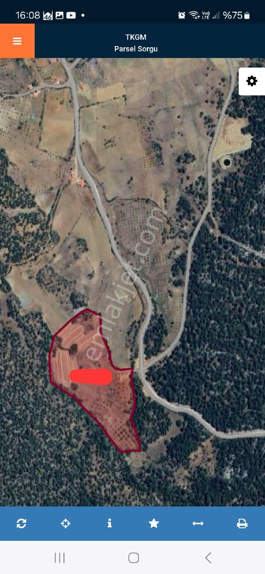 Kale/karayayla'da 52.000 M2 Fırsat Tarla. asfalt, Dibinde. yerleşime 800 Mt.