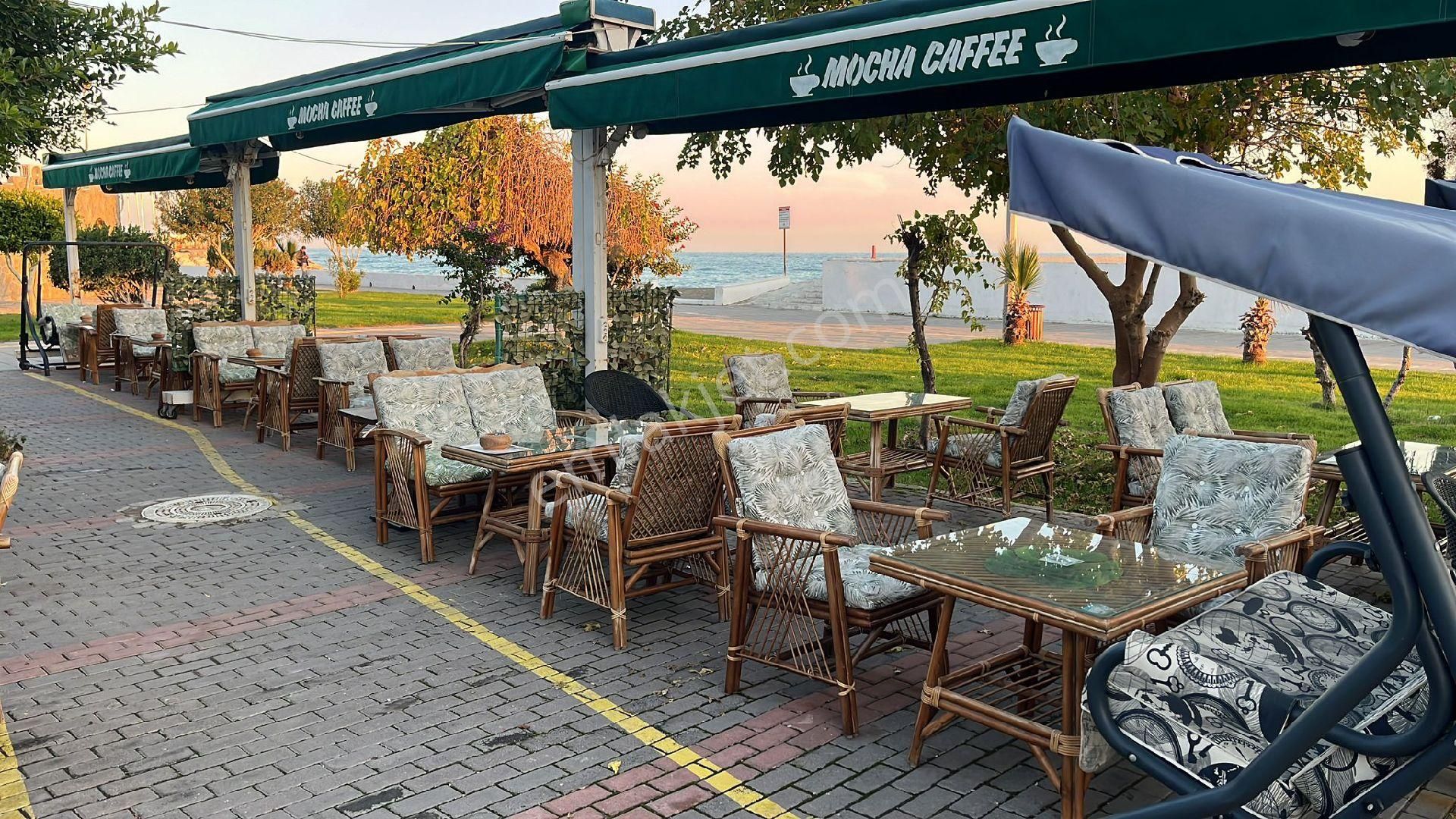 Erdemli Plaj Sahilde Devren Satılık Cafe