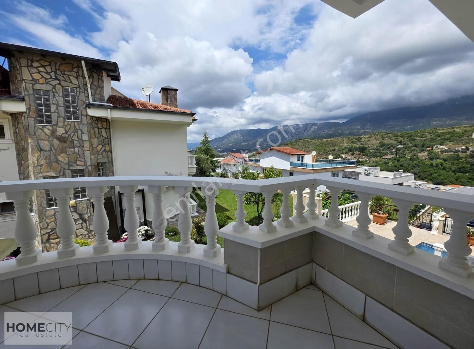 Alanya Kargıcak 4+1 400m2 Arsa 220 M2 Müstakil Villa Full Eşyalı - Görsel 15