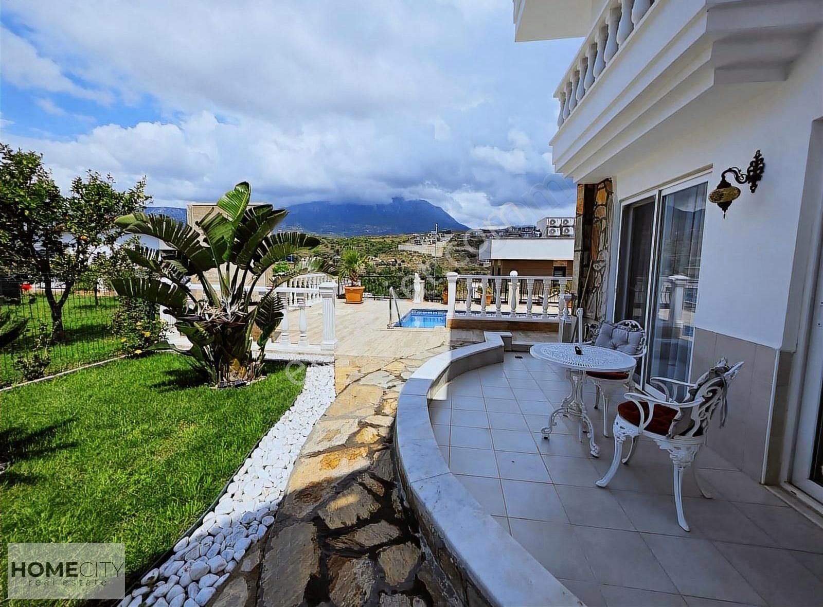 Alanya Kargıcak 4+1 400m2 Arsa 220 M2 Müstakil Villa Full Eşyalı - Görsel 8