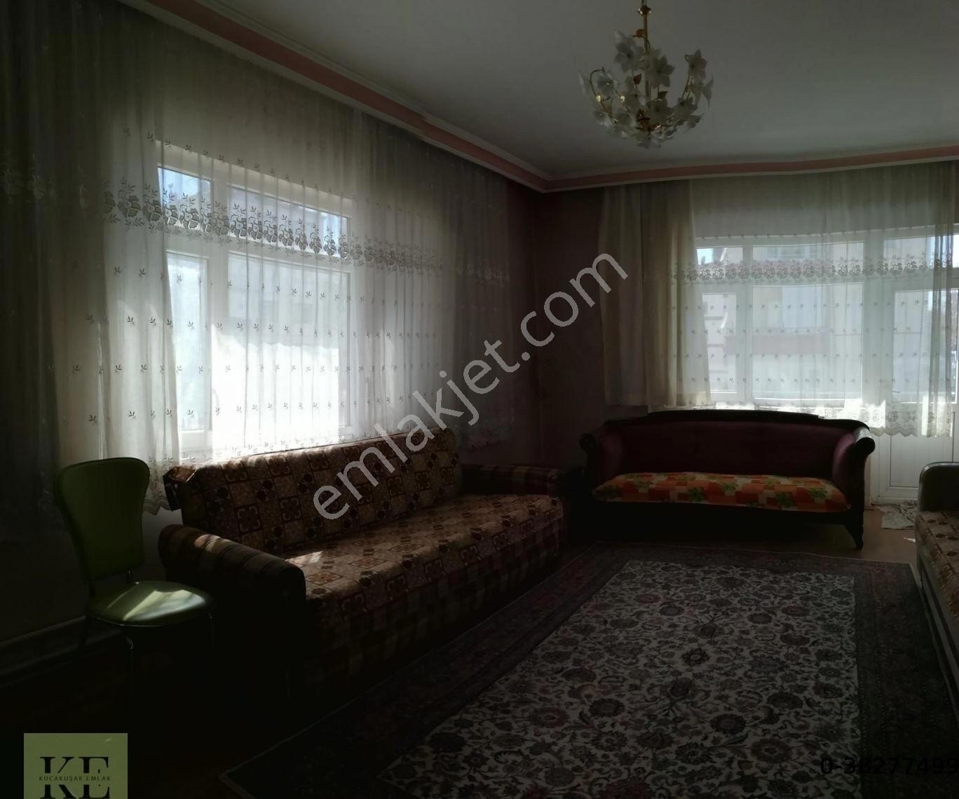 Ankara Sincan Mareşalda 3+1 Arakatta Eşyalı Bekara İşçiye Verilir Kiralık Daire