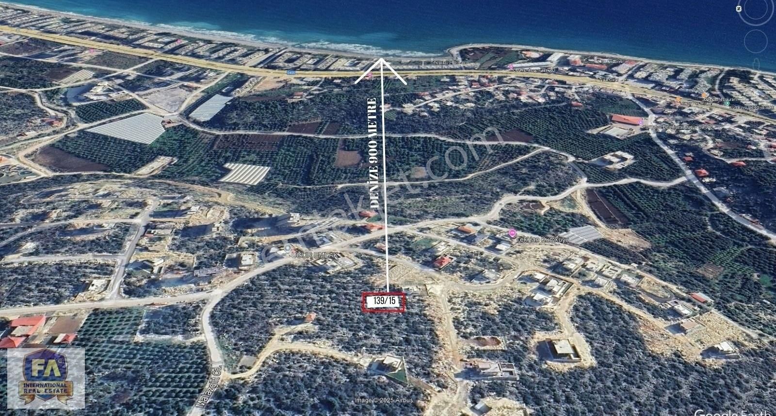 Fa Emlak 'dan Tırtar Da Denize 900 M Mükemmel Villalık Arsa