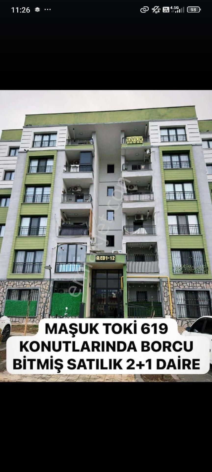 Maşuk 619 Konutları Sahibinden Acil Satılık Eşyalı Daire