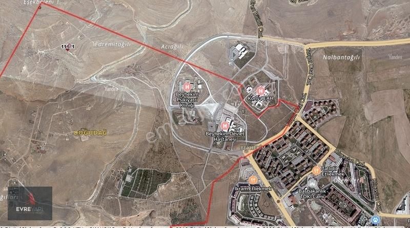 Evre Yapı'dan Doğu Dağında (tatköy) 2 Kata İmarlı Satılık Arsa