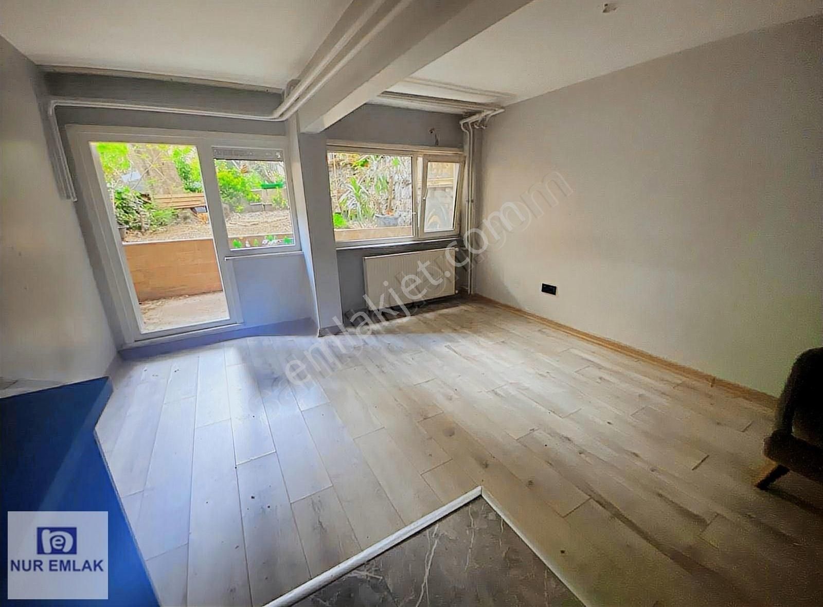 Beşiktaş Muradiye Bayırı 1+1 Kiralık Bakımlı Bahçe Katı