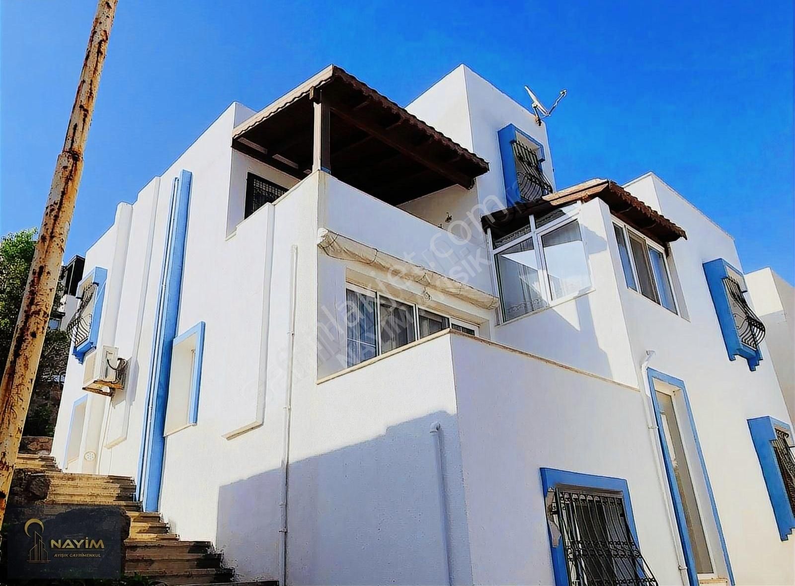 Bodrum Bağla Bankev Sitesin De 2+1 Full Deniz Manzaralı Üstkat - Görsel 11