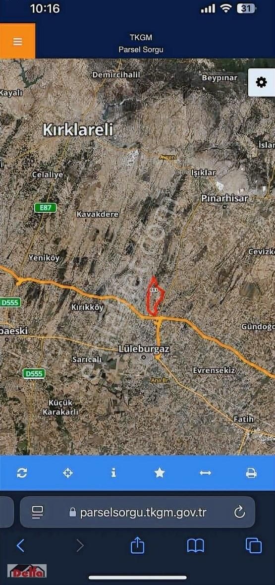 Bu Fiyata Böyle Bir Yer Yok 6dönüm 600m2 Çok Acil