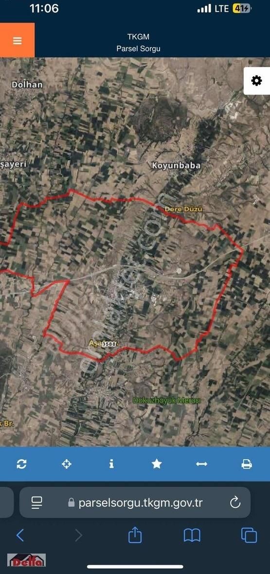 Delfa Yapıdan Bu Haftanın Fırsatı 2760m2 Tek Tapu Tarla