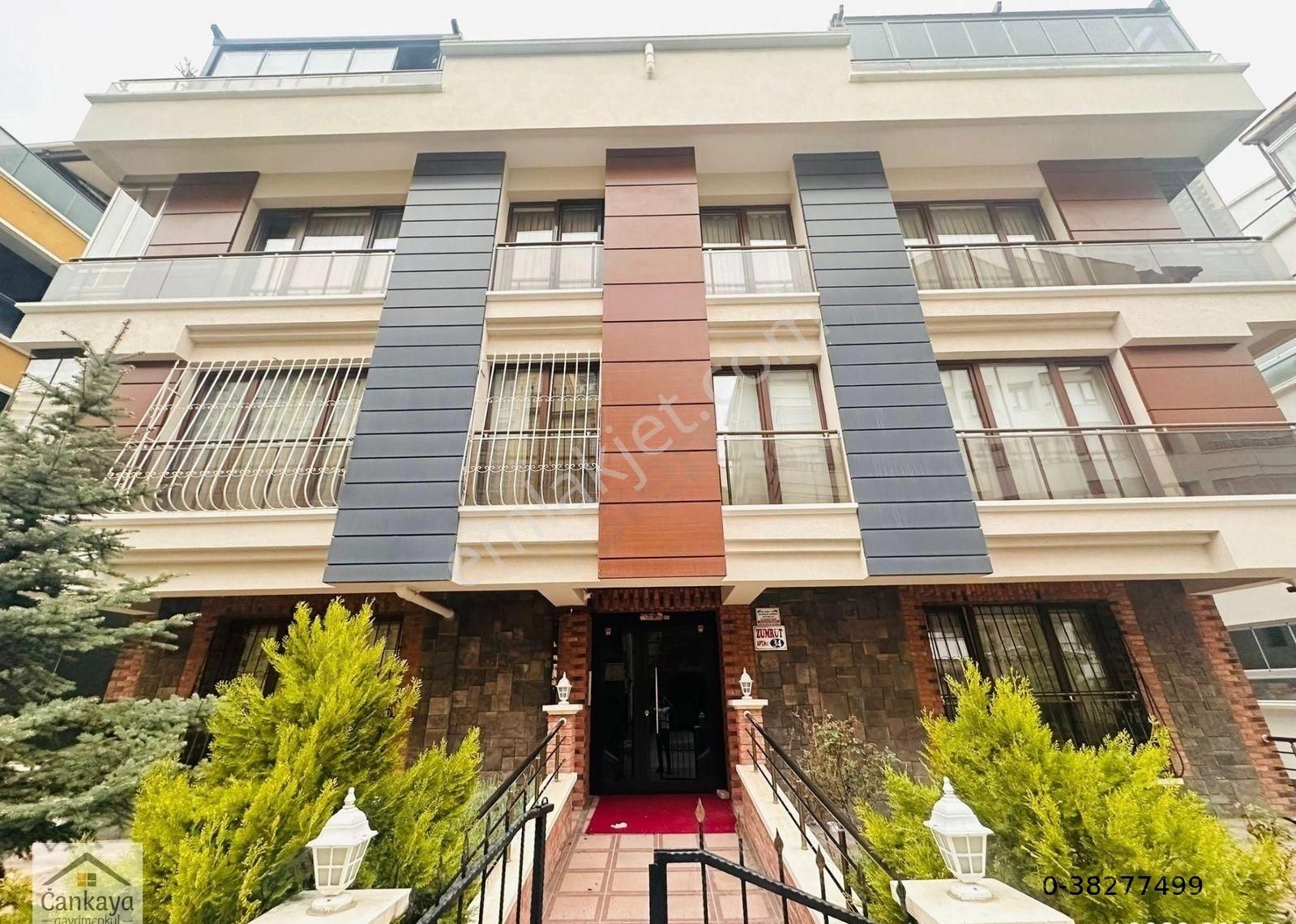 Çankayadan Dikmen Caddesi Yanı Asansörlü- Kapalı Garajlı 2+1 Süper Lüx Yapılı Kombili İskanlı