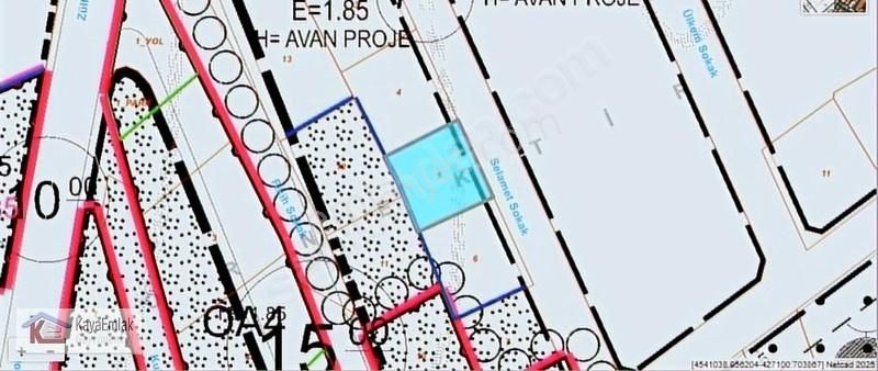 Ümraniye Tatlısu Mah'de Net 133 M2 İmarlı Arsa