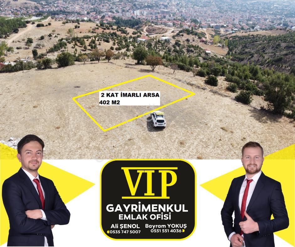 Vıp Gayrimenkul ' Den Elmalı Manzaralı 402 M² Yatırımlık Arsa