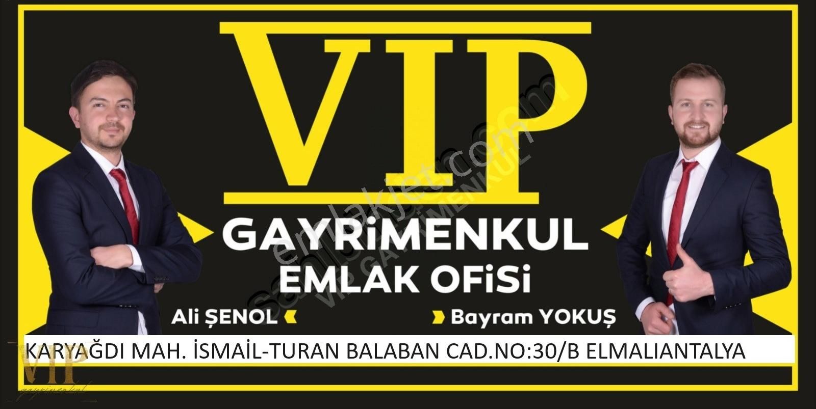 Vıp Gayrimenkul ' Den Elmalı Manzaralı 402 M² Yatırımlık Arsa