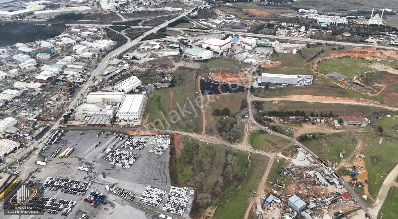 Pelitlide Satılık 11.500 M2 0,80 Emsal 1. Sınıf Sanayi Arsası - Görsel 14