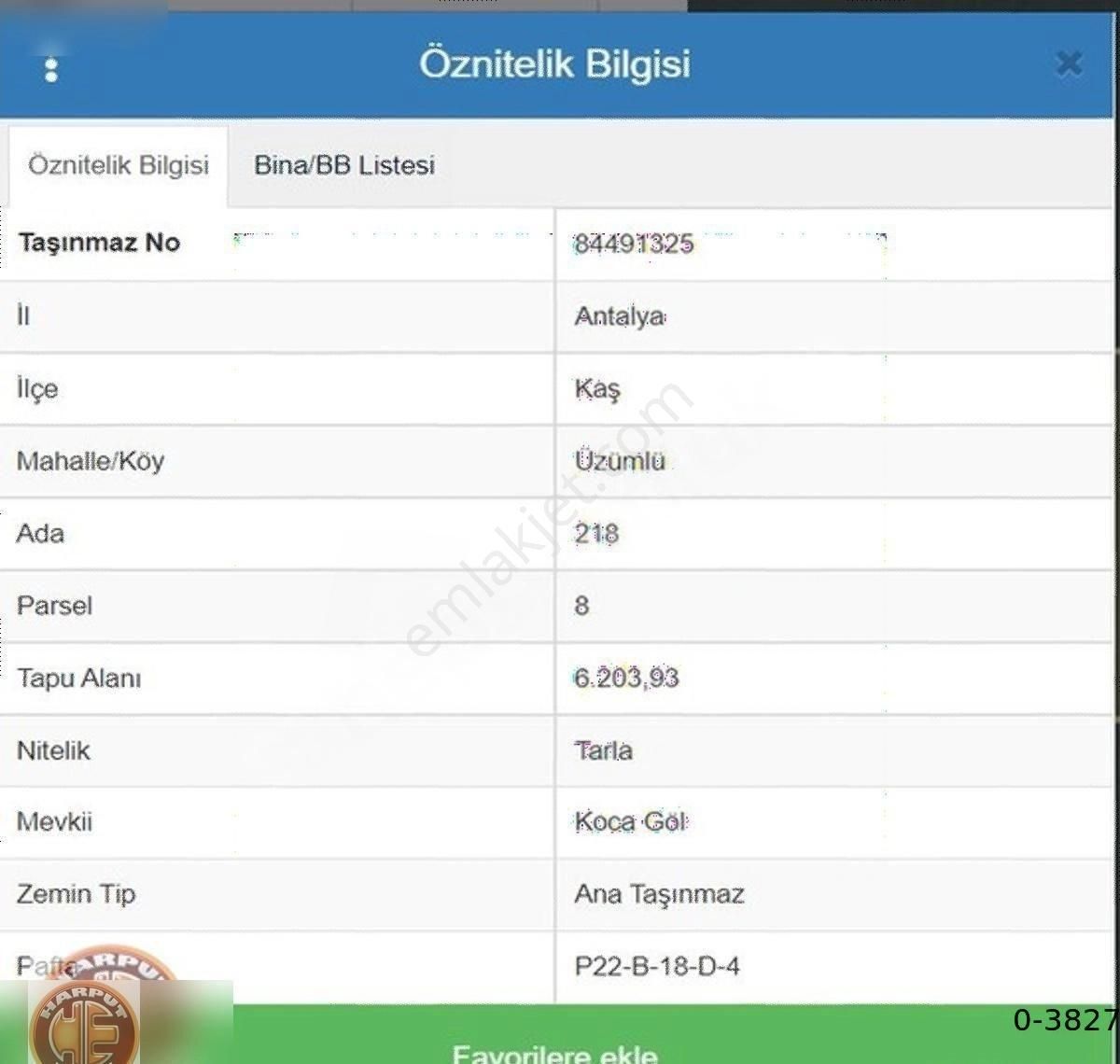 Kelepir Fiyat Düştüüüü Kaş Üzümlü'de 6.203m2 Müstakil Tek Tapulu Arsa