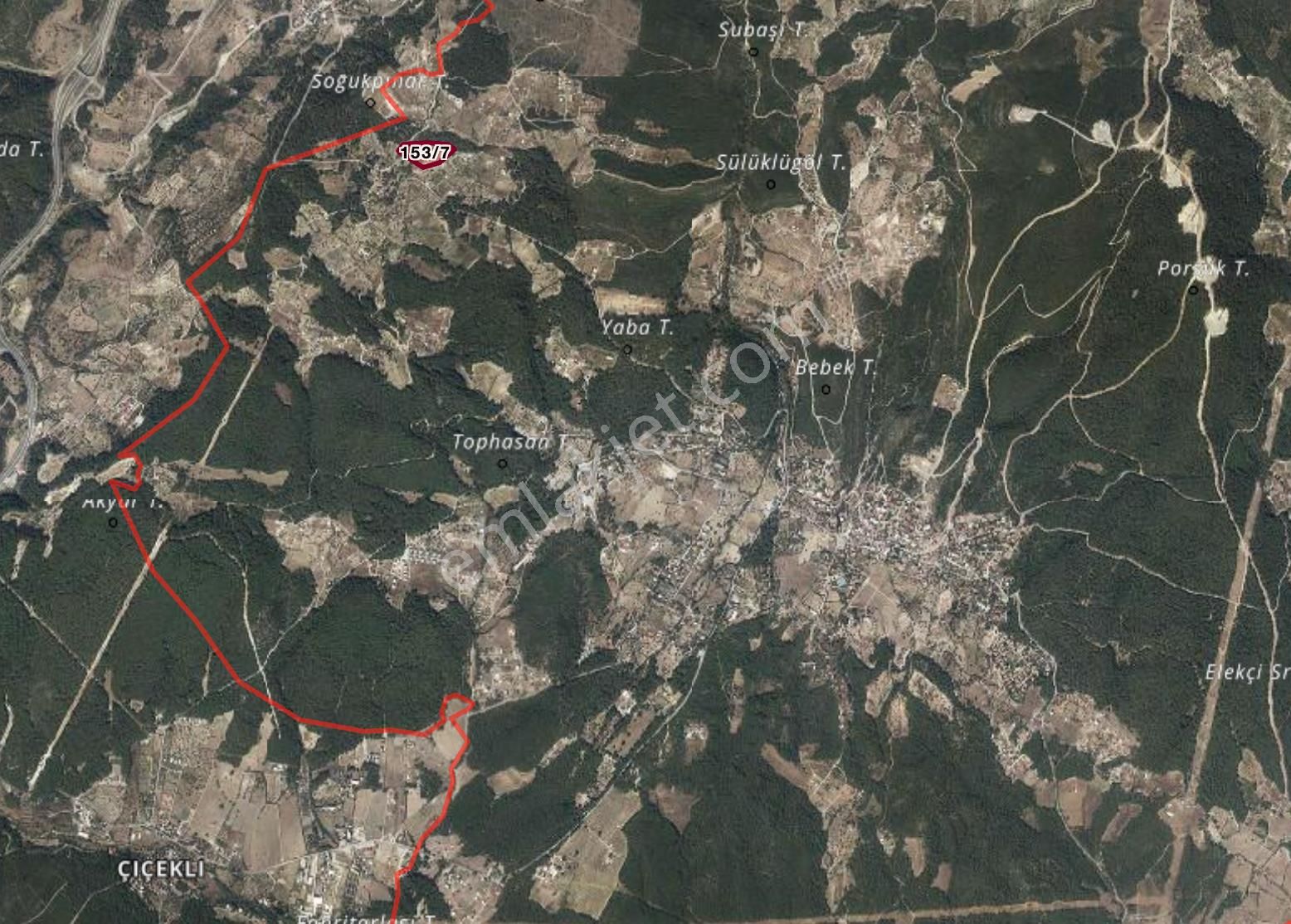 Yakaköy Özbek Mevkii Satılık Tapulu Merkezi Konumlu 300 M2 Arsa - Görsel 14