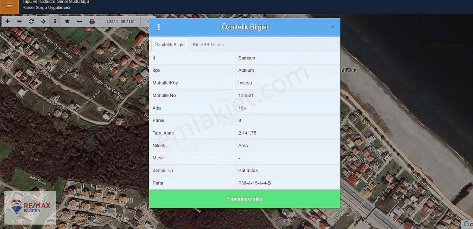 İncesu'da Ana Yola Cephe Satılık Daireler