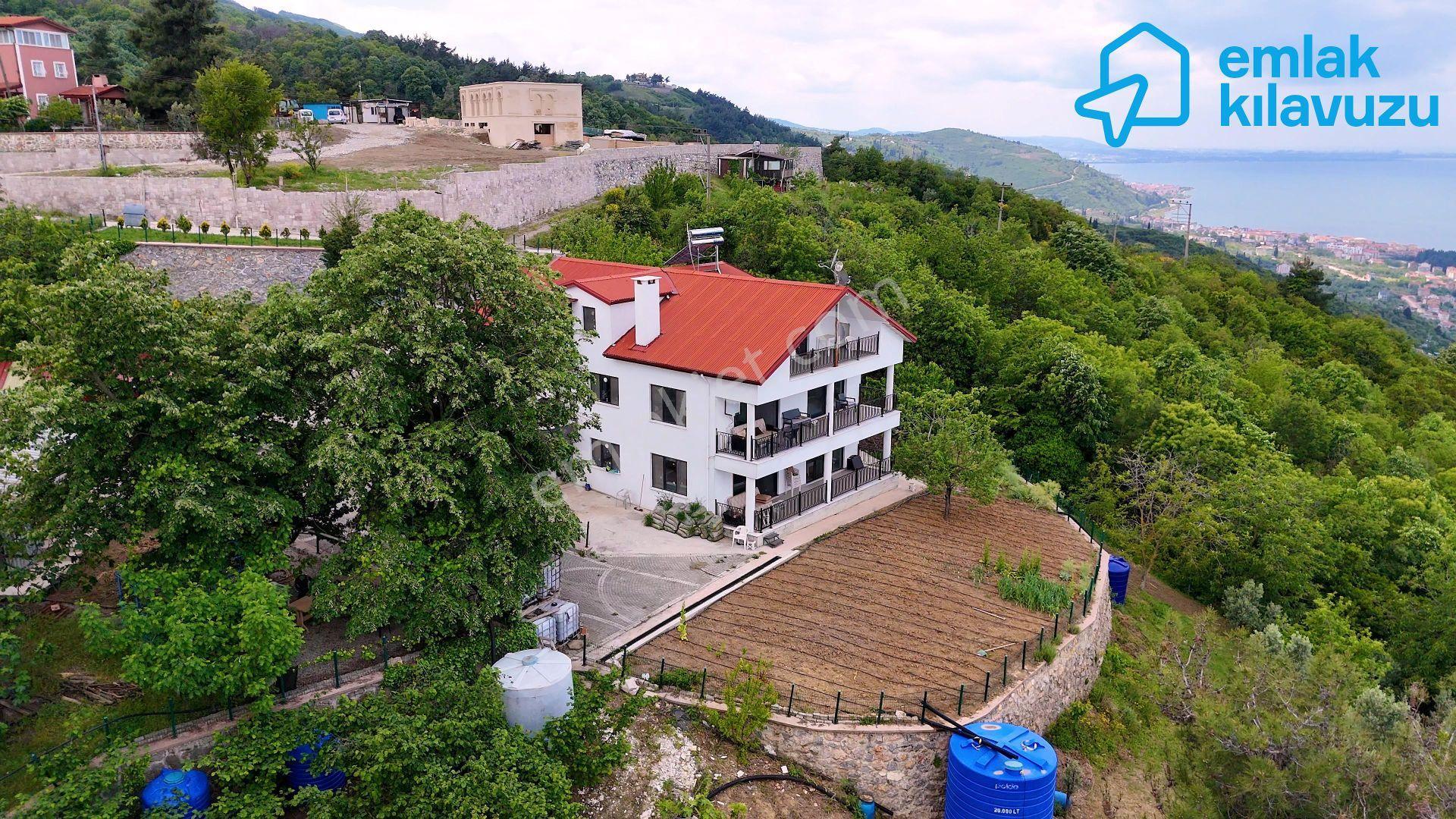 Karamürsel Ereğli Full Deniz Manzaralı Müstakil Villa - Görsel 16