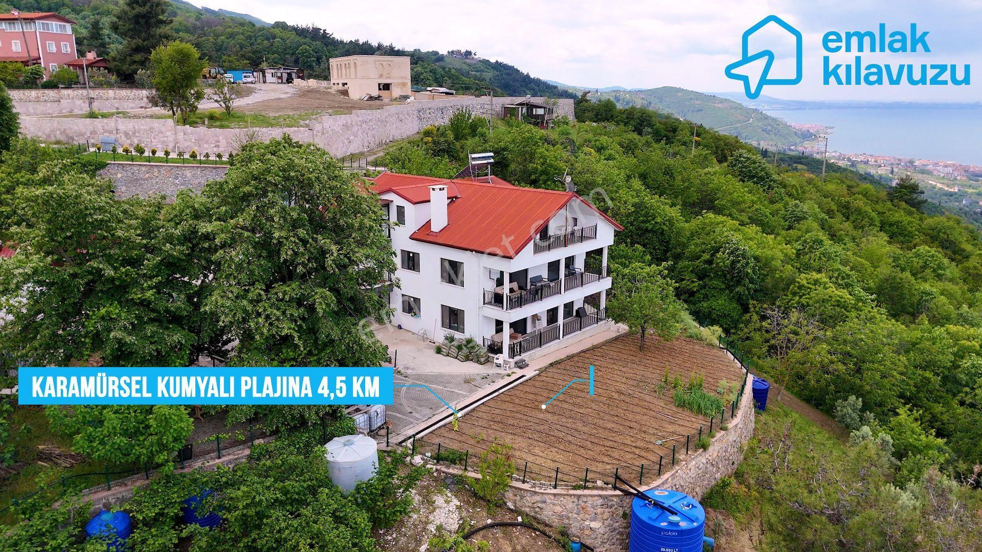 Karamürsel Ereğli Full Deniz Manzaralı Müstakil Villa - Görsel 26