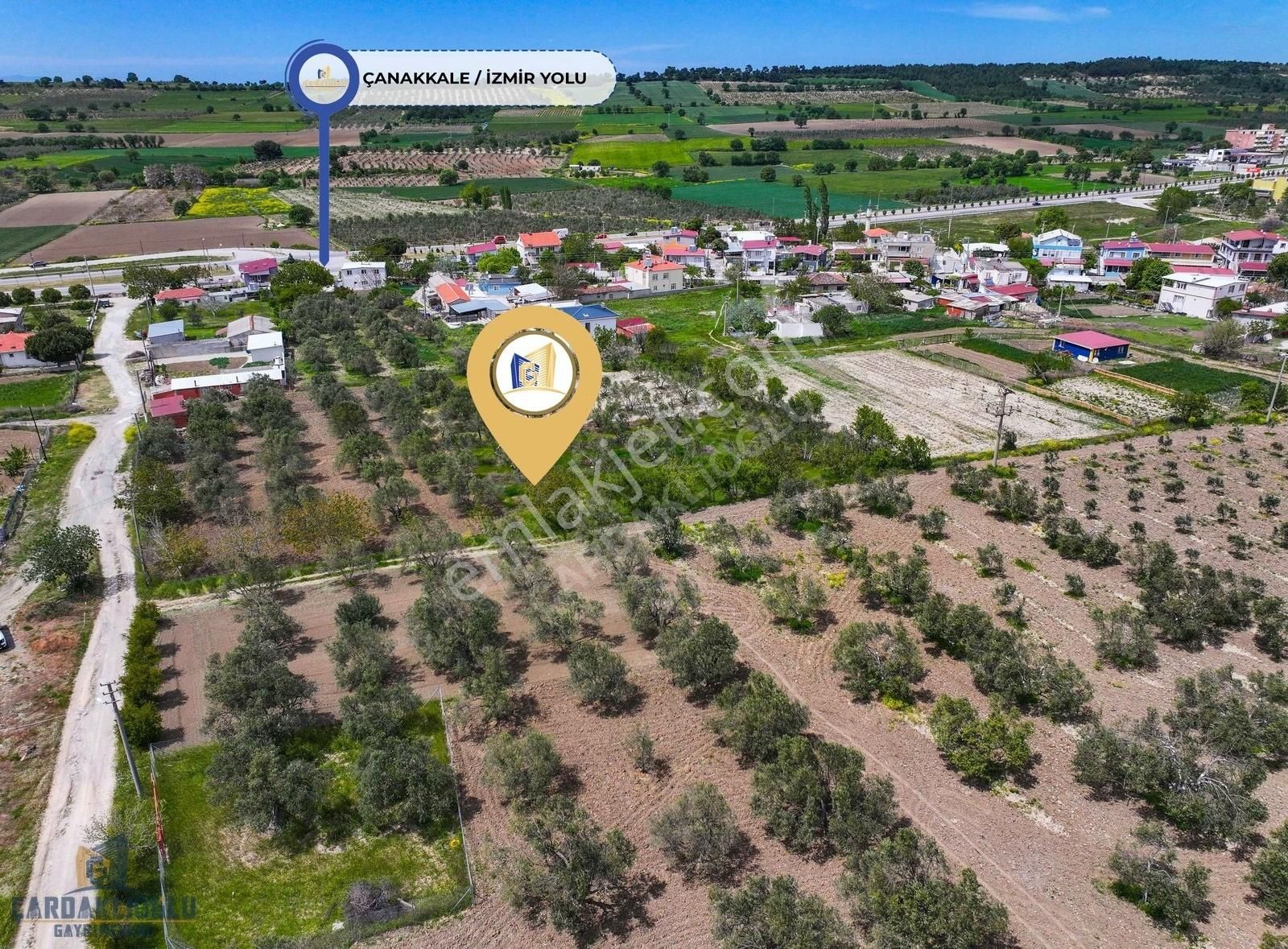 Çanakkale İntepe Yeni Mahalle Satılık Arsalarımız 492 M2