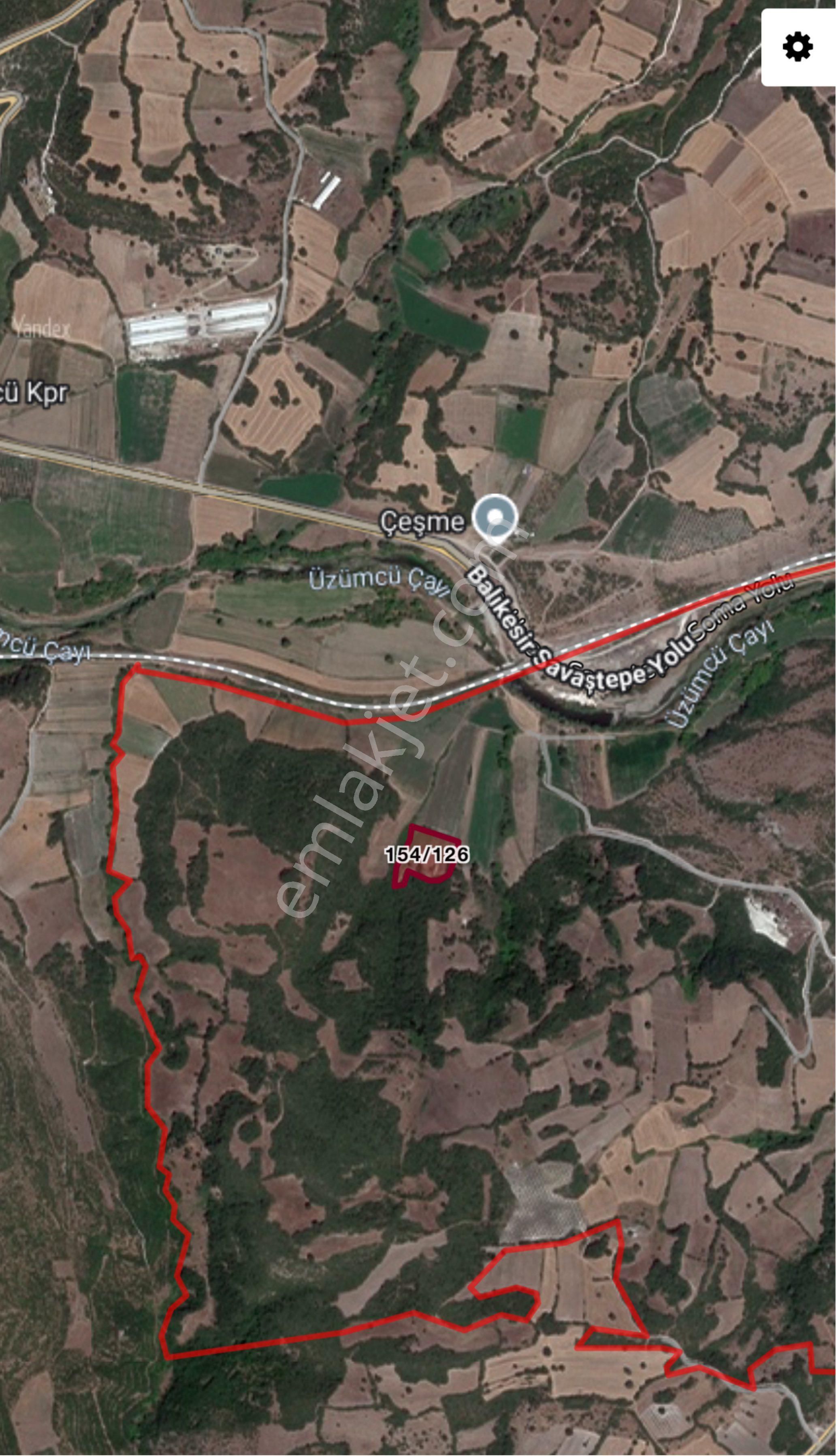 Satılık 8.600 M2 Tarla Çukurhüseyin