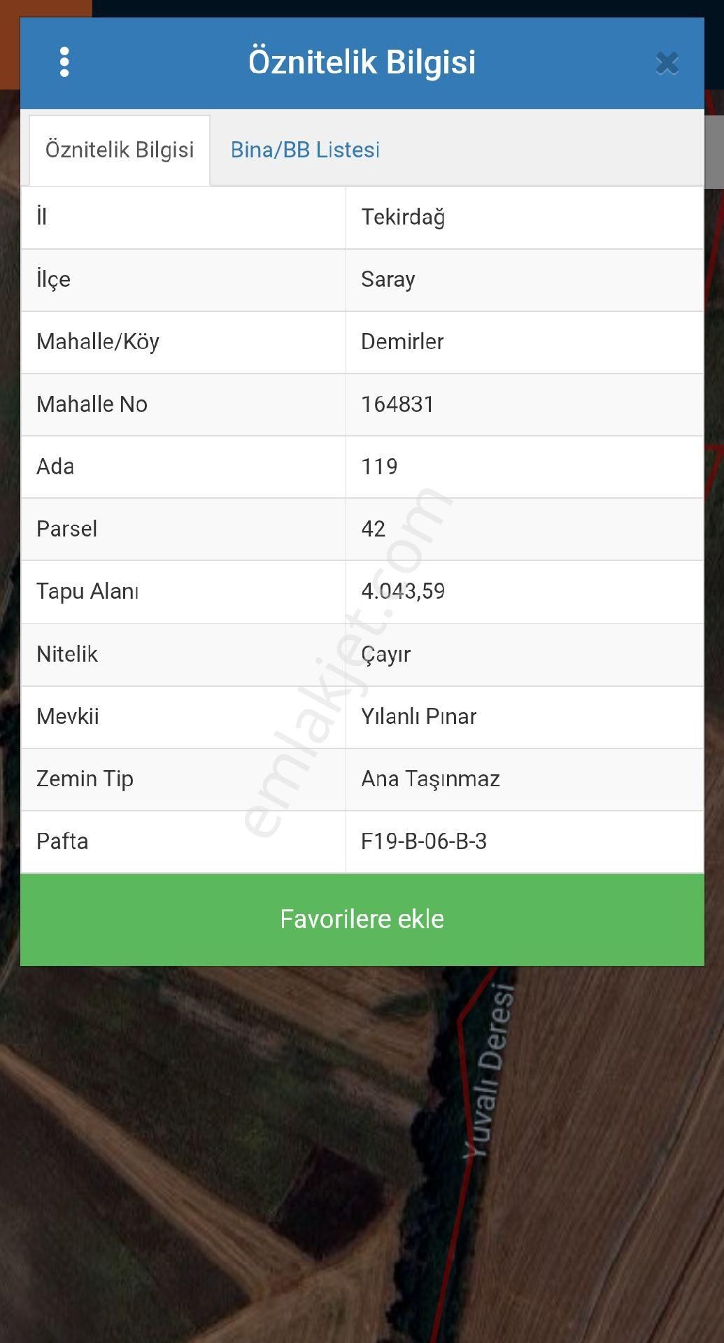 Savaş Emlak Tan Satılık Yatırımlık Tek Tapu Müstakil Satılık Tarla