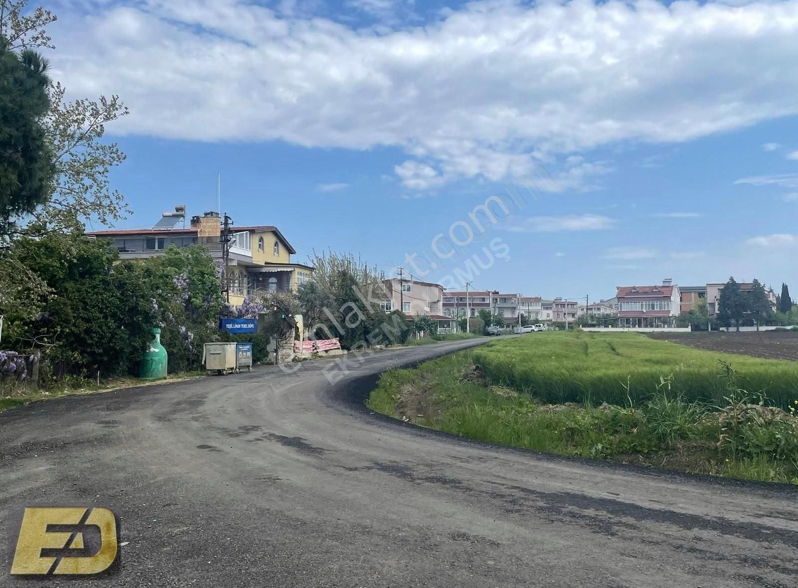Ed Arsa Ofisinden Taksitle Deniz Manzaralı Mahalle İçi Arsa