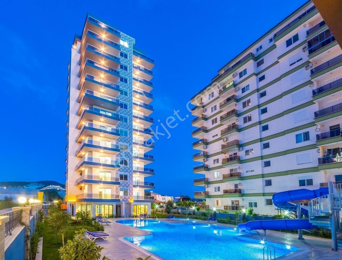 Alanya Mahmutlar Denize 450m 1+1 Eşyalı Residance