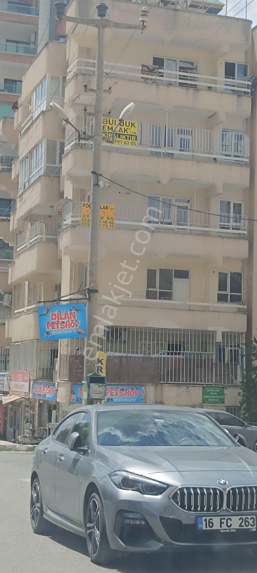 Bulduk Emlak' Tan Selahaddin Eyyubi Mahallesinde(yenisehir) Kiralık Daire