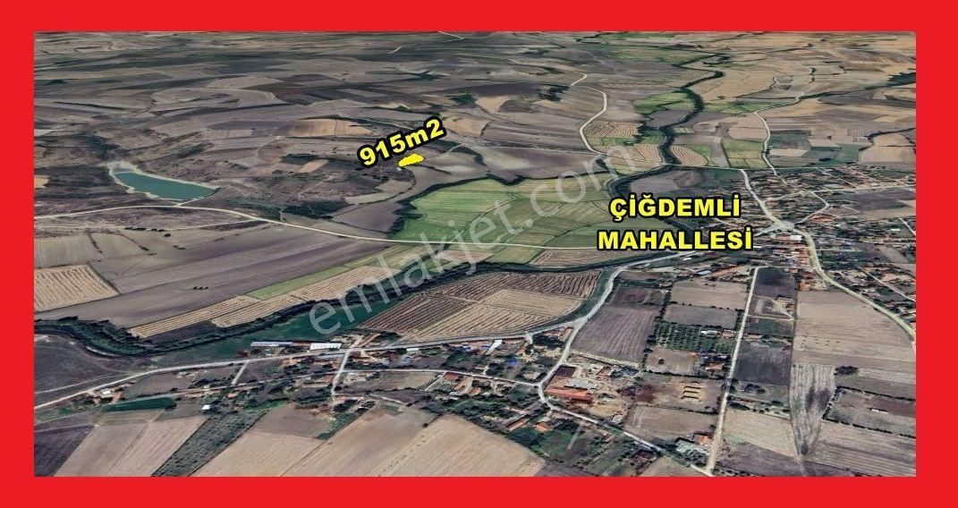 Babaeski Cehilli Köy Merkezine Çok Yakın 915m2 Tek Tapu Tarla