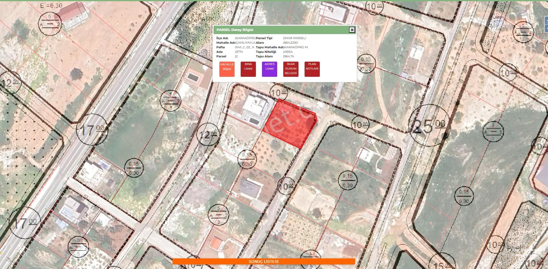 Yaşarsoy Gyo' Dan Karaköprü Mesire Alanında Villalık Arsa