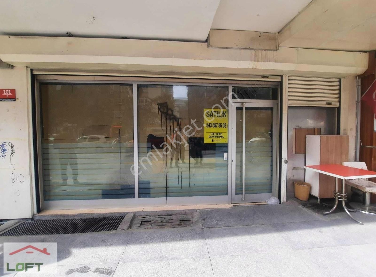 Çankaya Anıttepe'de Satılık 395 M2 Dükkan Skb-0206
