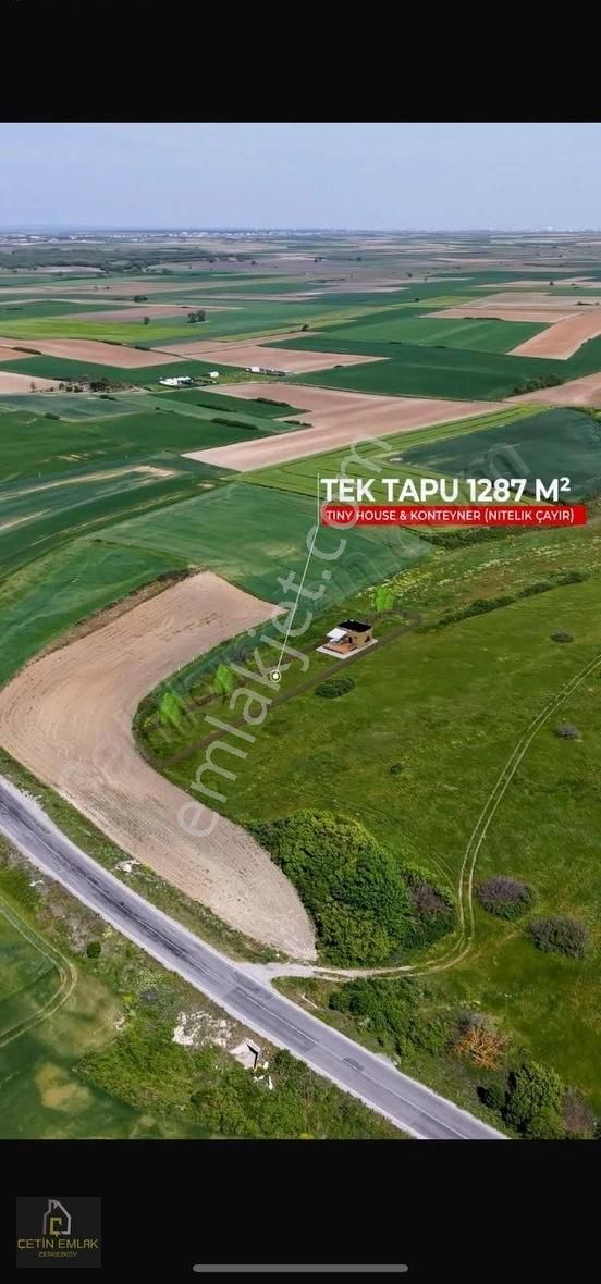 Çetin'den Ergene Karamehmette 350m² %70 Oturumlu Villa Parseli - Görsel 10
