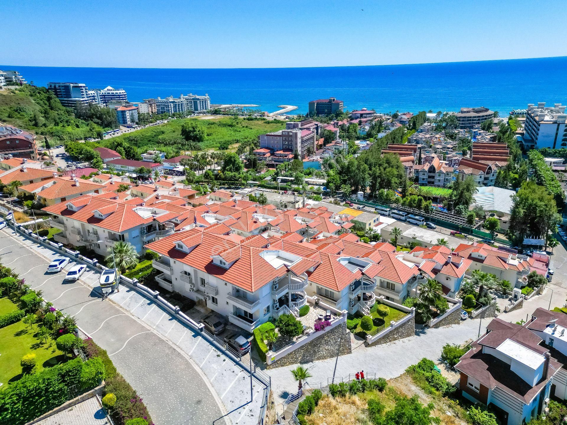 Alanya Konaklı Ful Deniz Manzaralı 3+1 Mobilyalı Penthouse