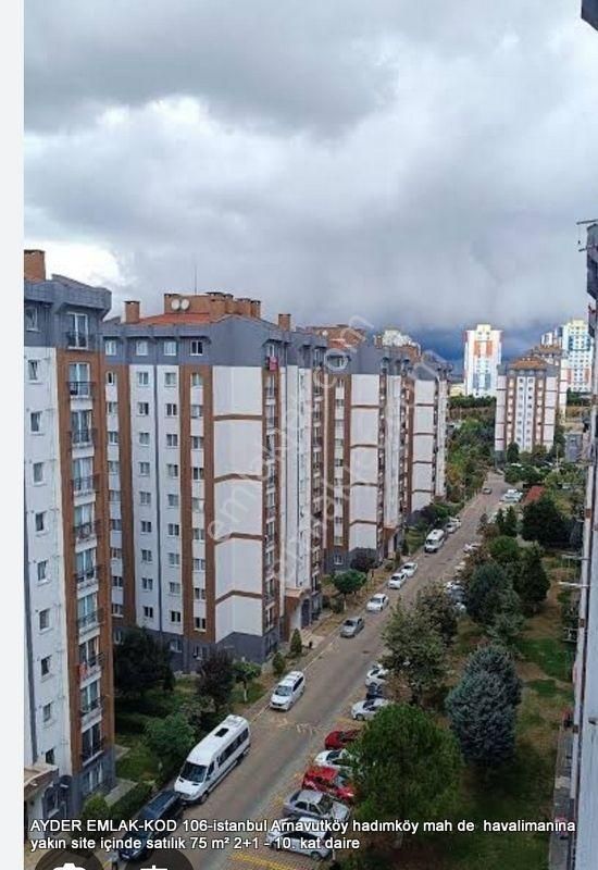 Arnavutköy Hadımköy Mah De Havalimanına Yakın Site İçinde Satılık 75 M² 2+1 - 10. Kat Daire