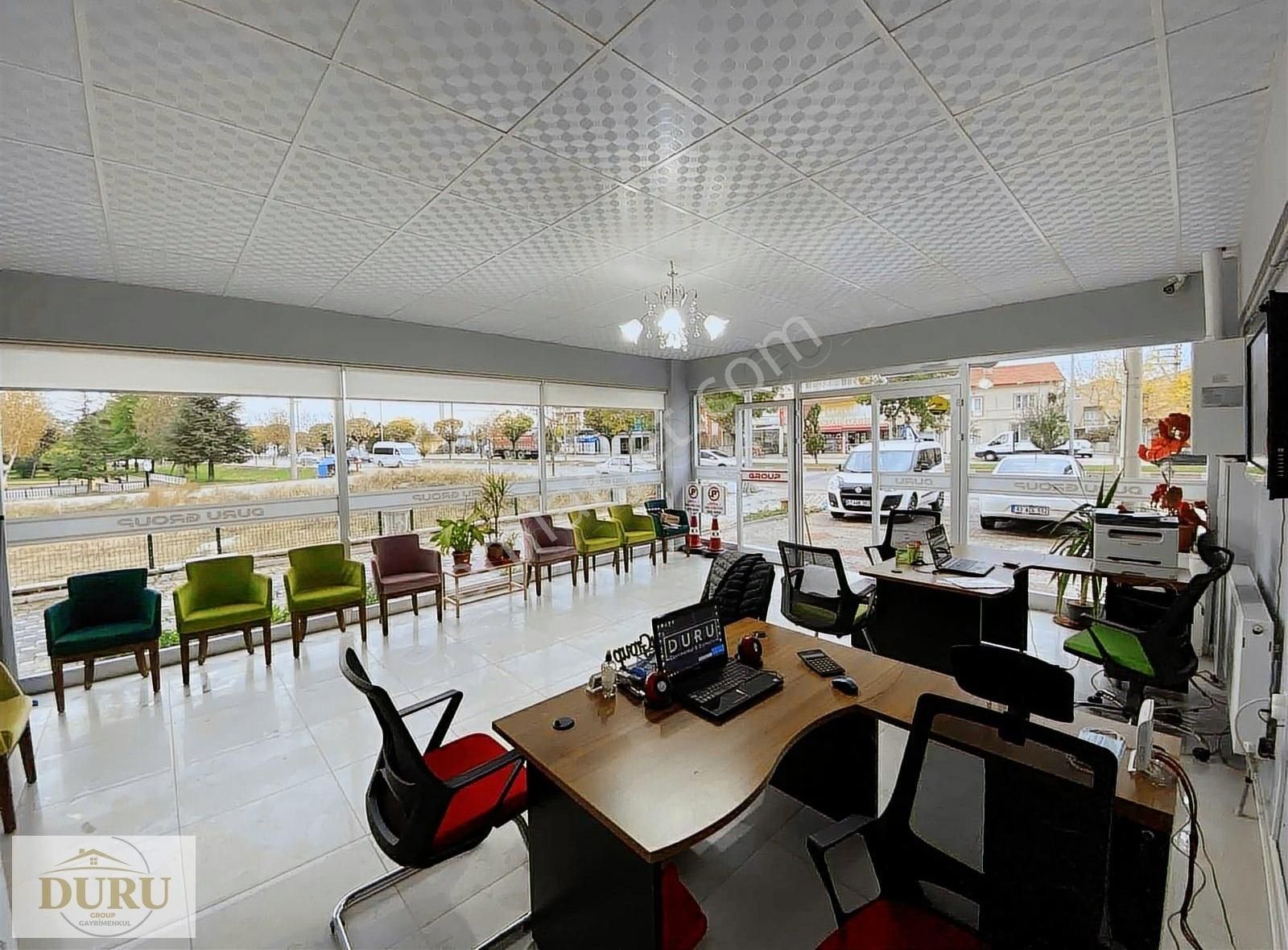 Devren Kiralık Ofis - Ana Cadde Üzeri Kurulu Düzen -tam Eşyalı