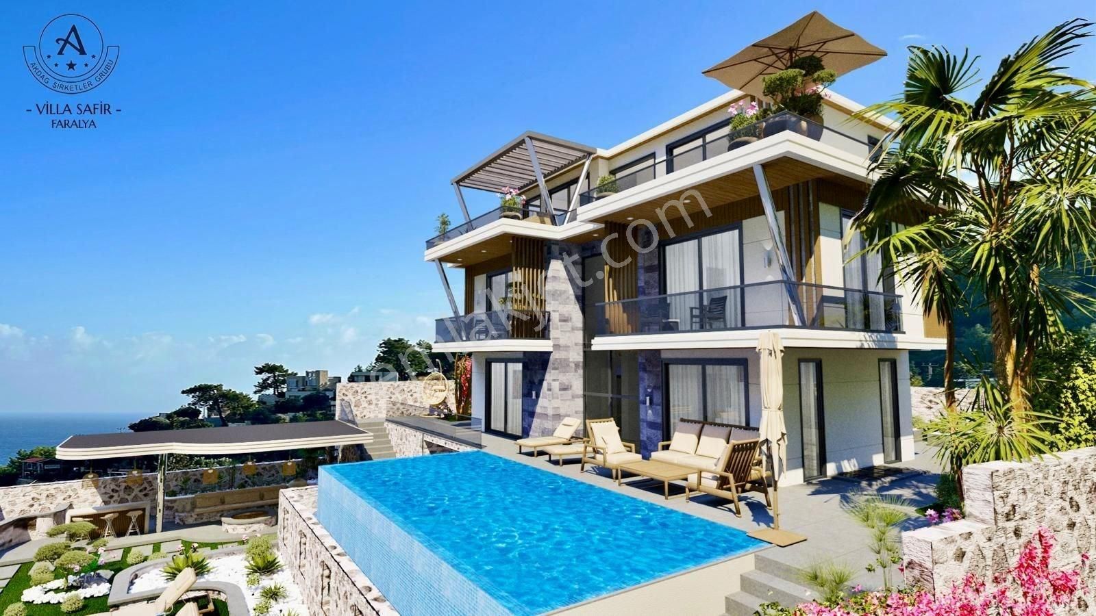 Fethiye Faralyada Sonsuz Deniz Ve Doğa Manzaralı Lüks Villa