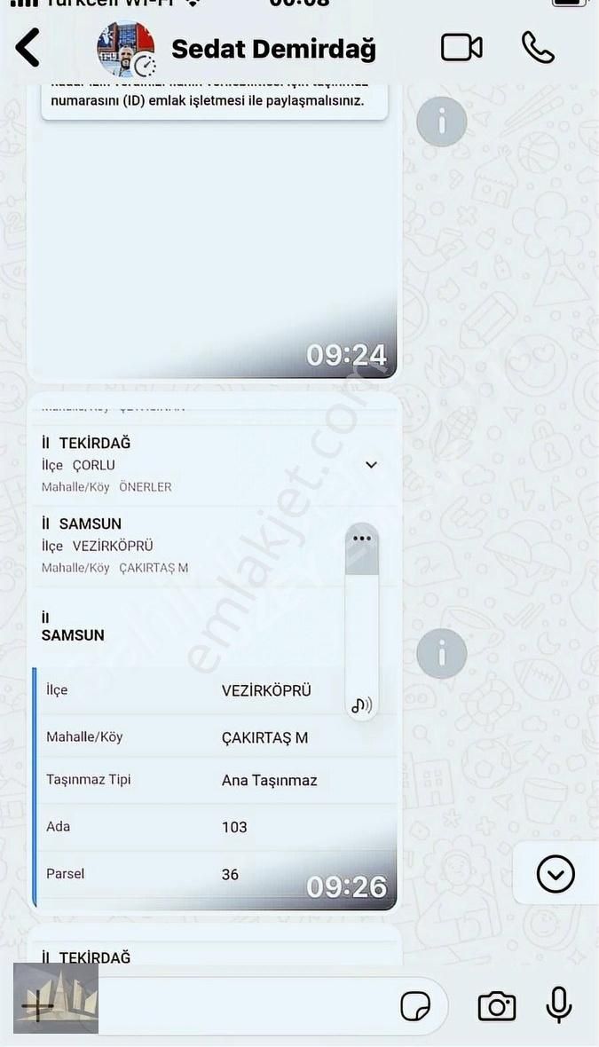 Satılık Bağevi Yeri