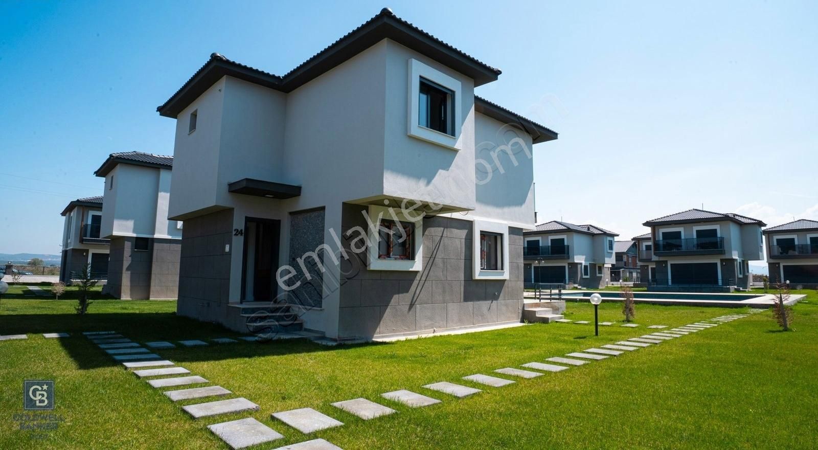 Çandarlıda Site İçinde , Havuzlu , Özel Otoparklı Müstakil Villa - Görsel 32