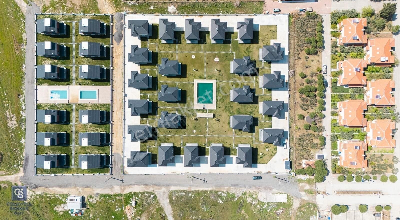 Çandarlıda Site İçinde , Havuzlu , Özel Otoparklı Müstakil Villa - Görsel 6