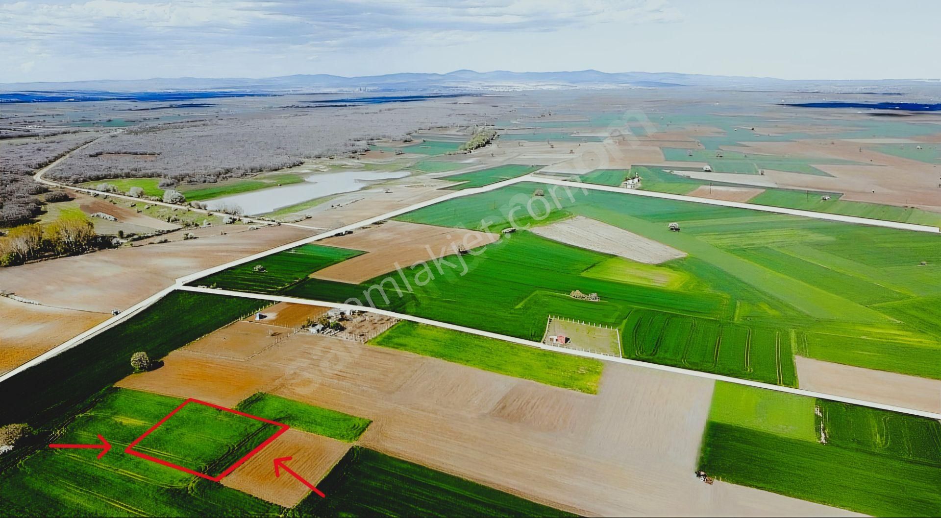 Lüleburgaz Karaağaç Köyünde Satılık Tarla 1.900m2