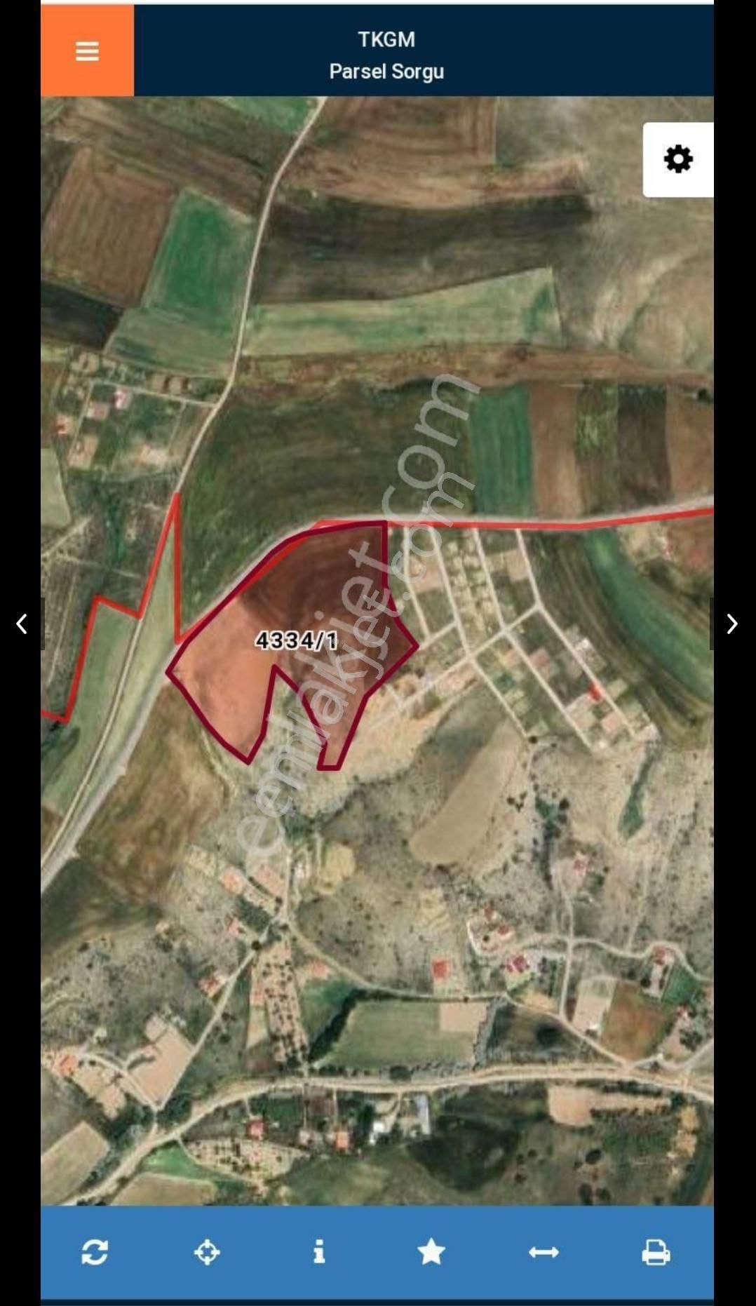 Akyurt Kalaba Mahallesi Asvalt Yola Cephe Her Türlü Takasa Uygun 6 Dönüm Arsa