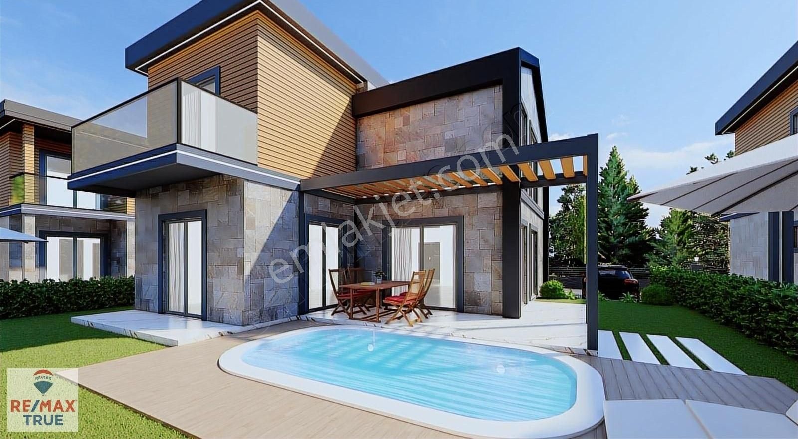 Kartepe'de Özel Havuzlu Bahçeli 4+1 Müstakil Villa